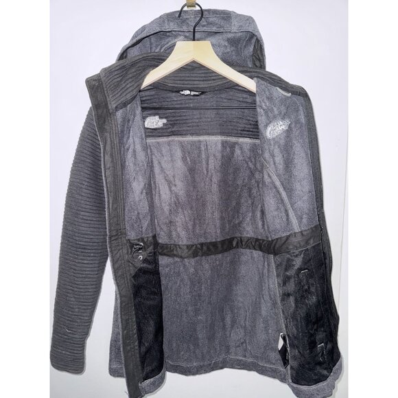 The North Face Indie Hooded Dark Grey Jacket Women Size Small Polyester - Picture 8 of 16